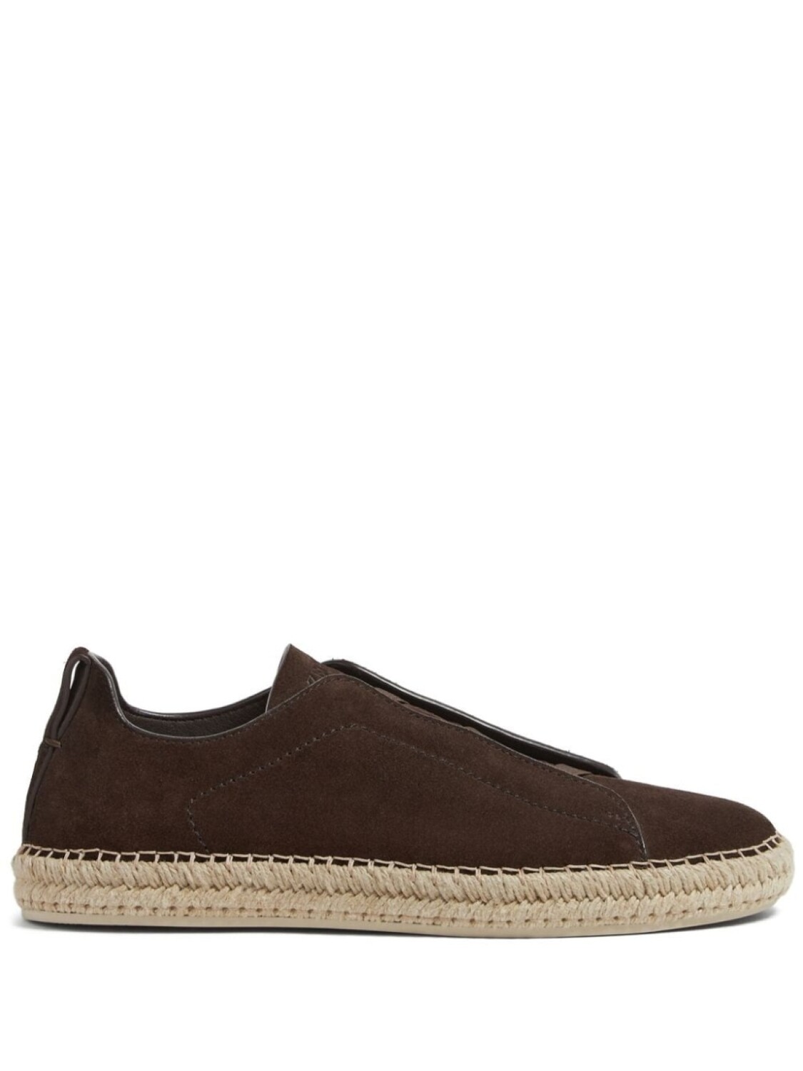 

Zegna эспадрильи Triple Stitch, коричневый