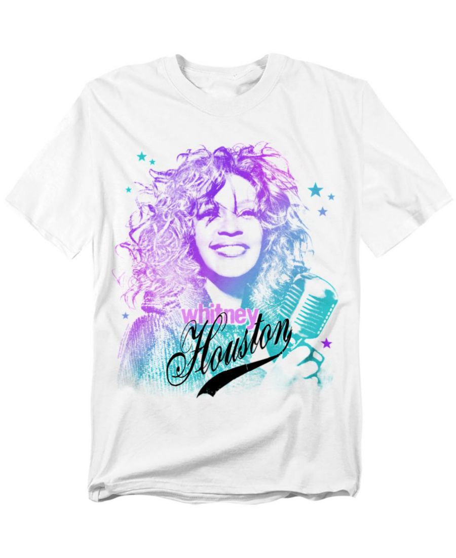 

Мужская футболка Whitney Color Blend Whitney Houston, White, Белый, Мужская футболка Whitney Color Blend Whitney Houston, White
