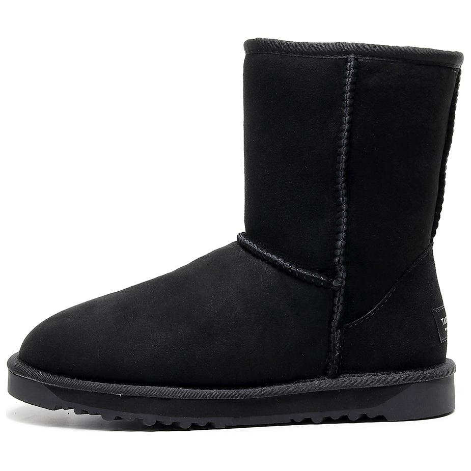 Унисекс зимние ботинки Crew Snow Boots 2cm TASMAN AUS, цвет шоколад