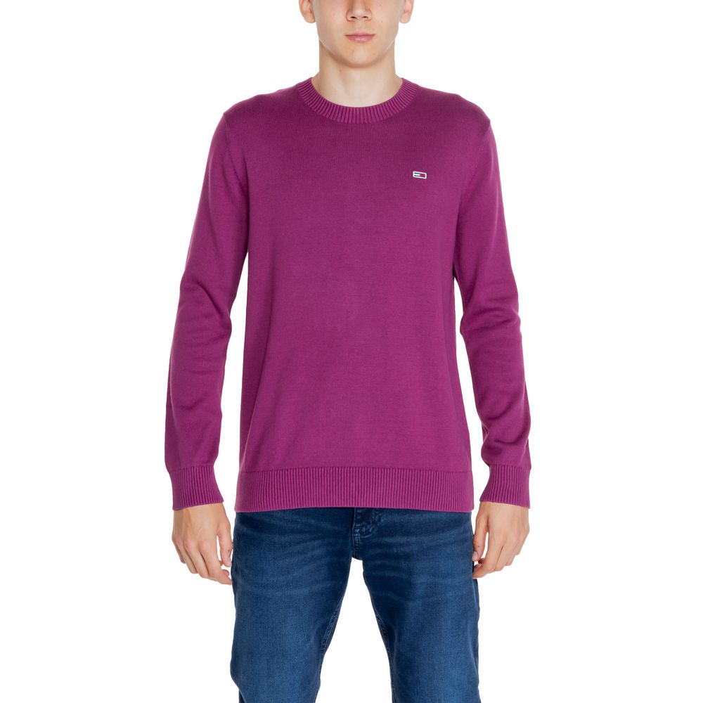 

Фиолетовый свитер из органического хлопка Tommy Jeans