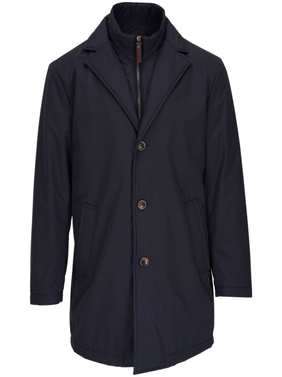 

Canali однобортная куртка, синий