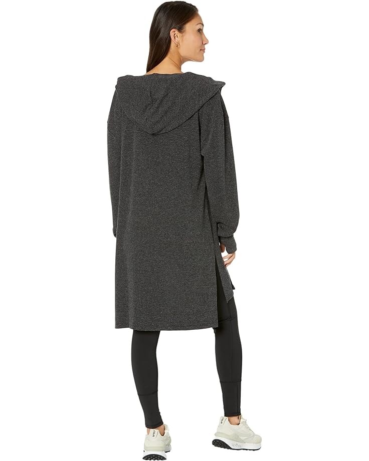

Свитер THRIVE SOCIETE Patch Pocket Cardigan, цвет Heather Charcoal