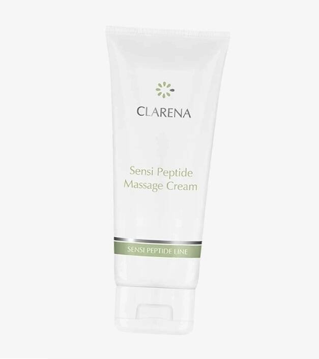 Массажный крем Clarena Sensi Peptide, массажный крем для лица, шеи и зоны декольте для чувствительной кожи, 200 мл — фото 2