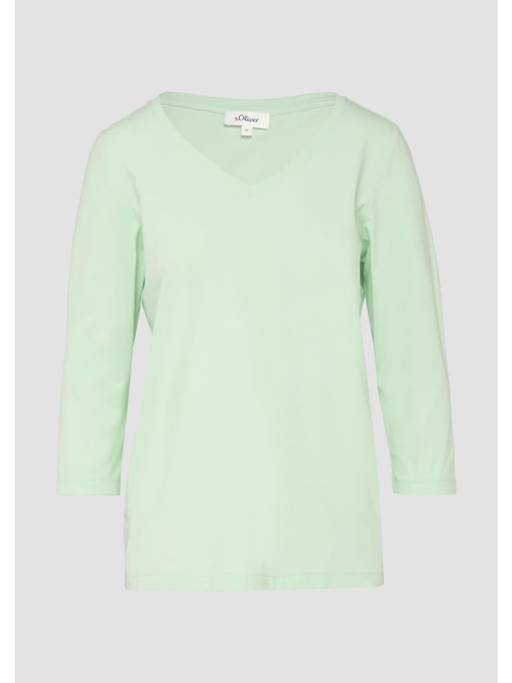 

Футболка цвета 6505_морской зеленый s.Oliver