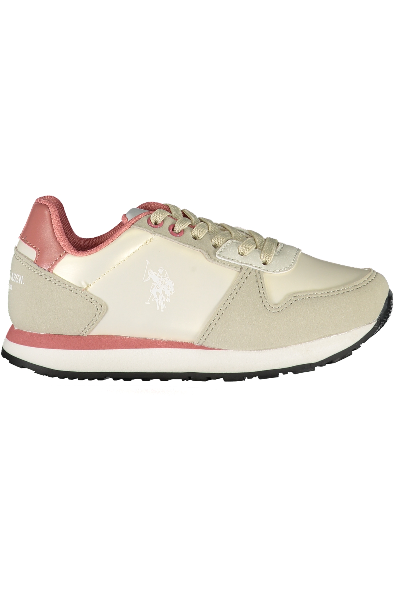 

Кроссовки детские U.S. Polo Assn., бежевый / розовый