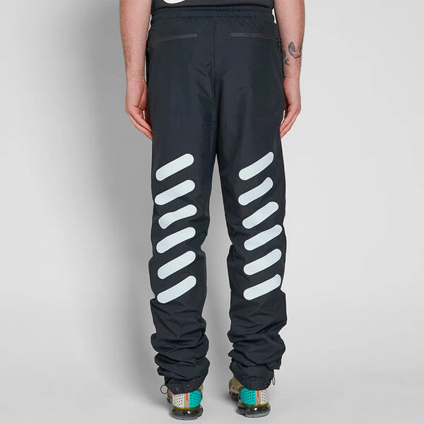 Повседневные брюки x спортивные брюки с принтом athleisure casual sports длинные брюки Nike, черный — фото 4