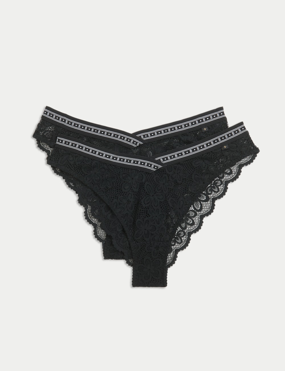 

пары бразильских трусиков Cleo Lace Miami B by Boutique, черный
