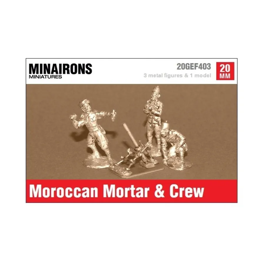 

Марокканский миномет и экипаж, Spanish Civil War - Infantry (1:72)