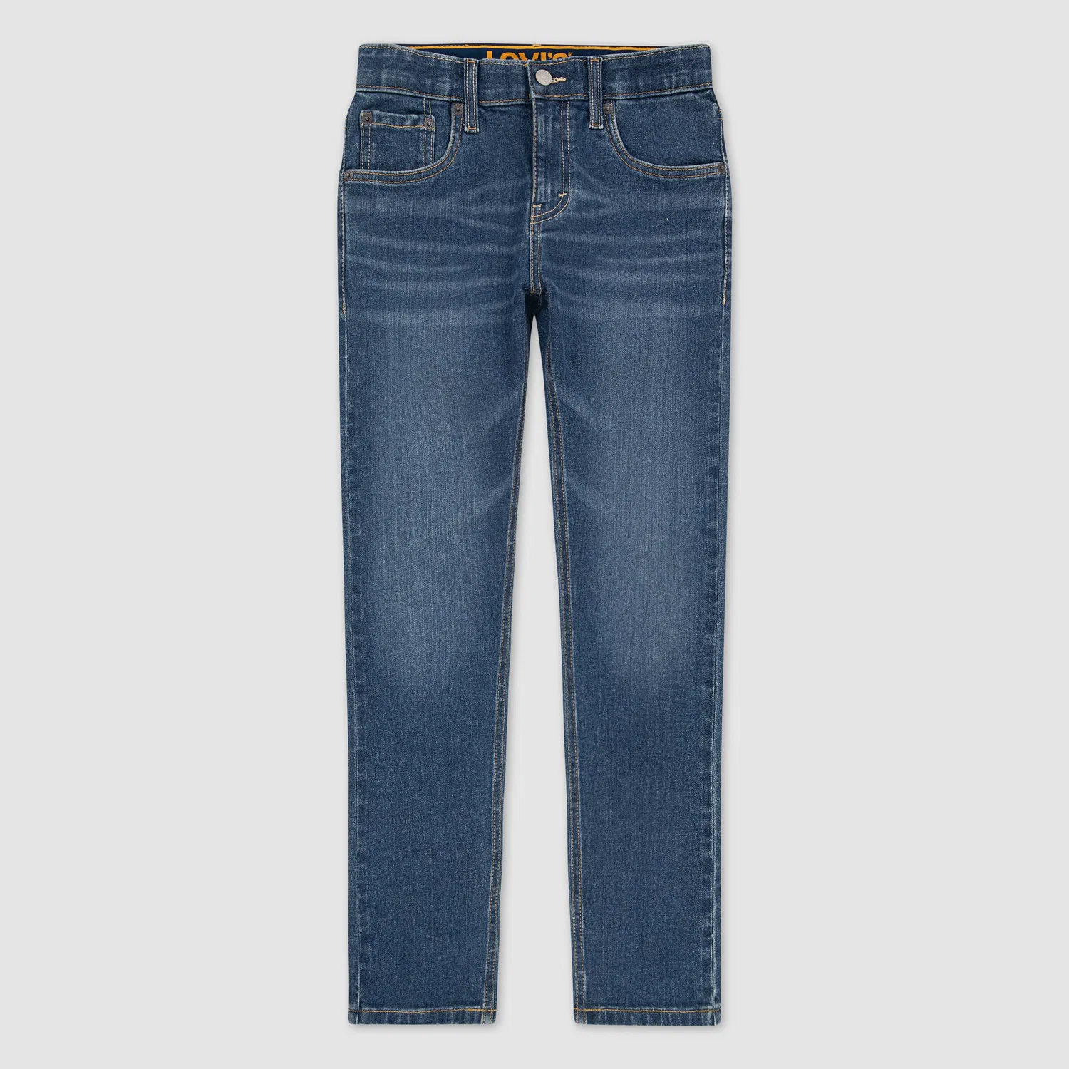 Джинсы 510 Skinny Fit Everyday Performance Jeans для мальчиков 8-20 размера Levi's, Dark Wash — фото 4