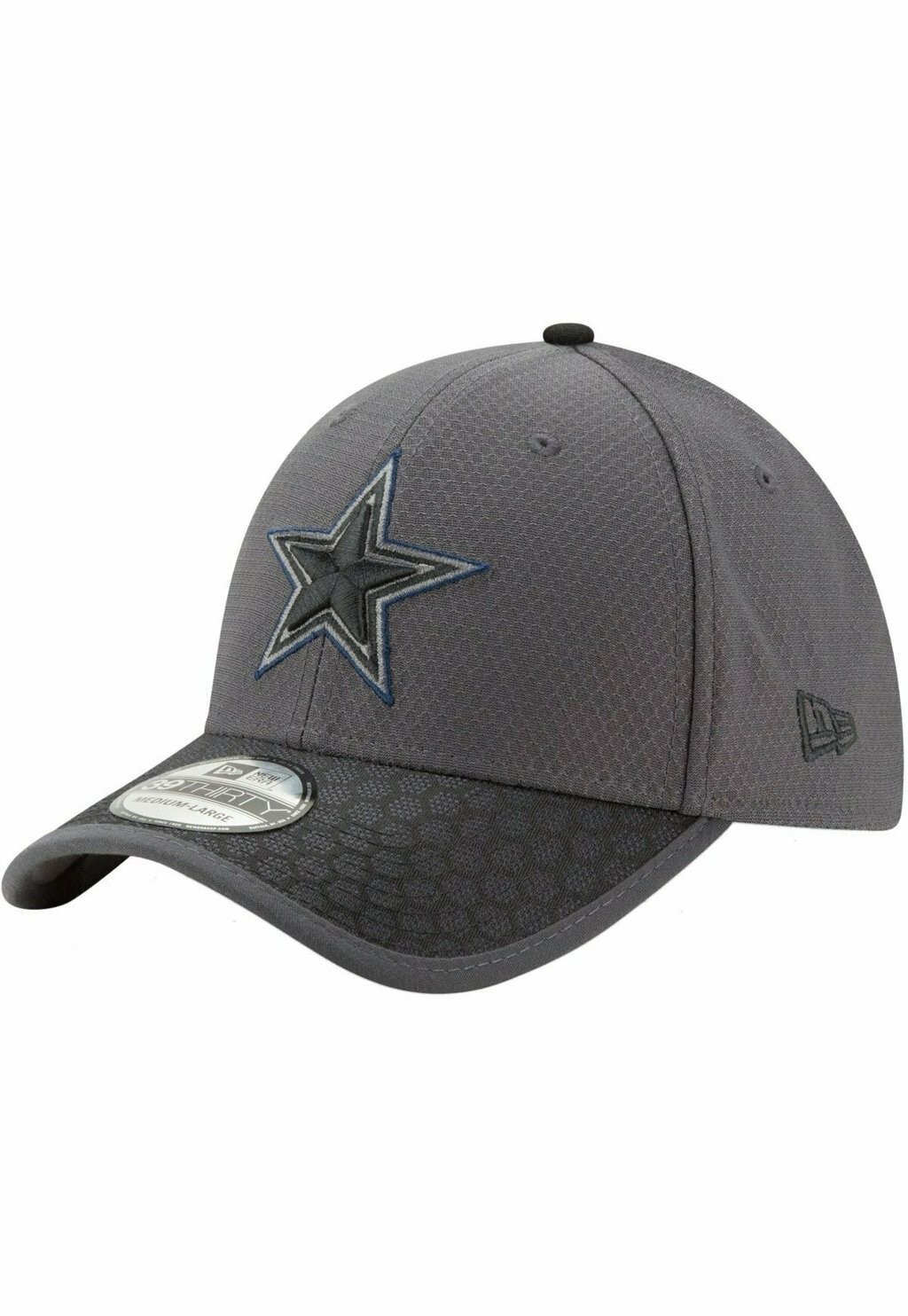 

Бейсболка 39THIRTY NFL SIDELINE DALLAS COWBOYS New Era, цвет graphite