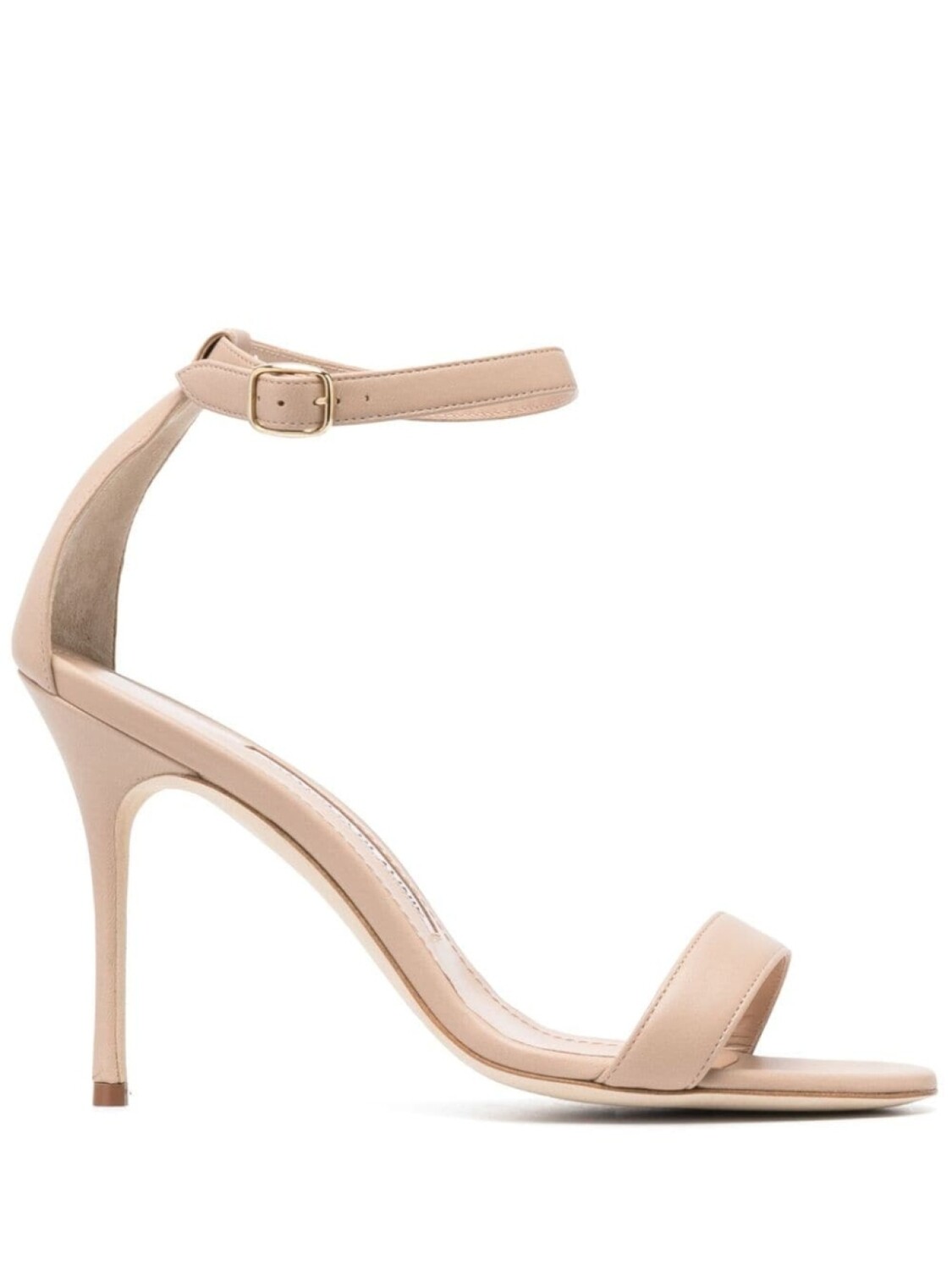 

Manolo Blahnik босоножки Chaos 100, нейтральный цвет