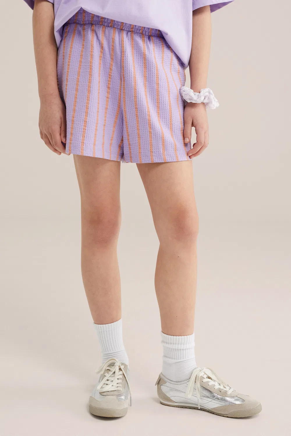 Брюки свободного кроя We Fashion, Purple — фото 3