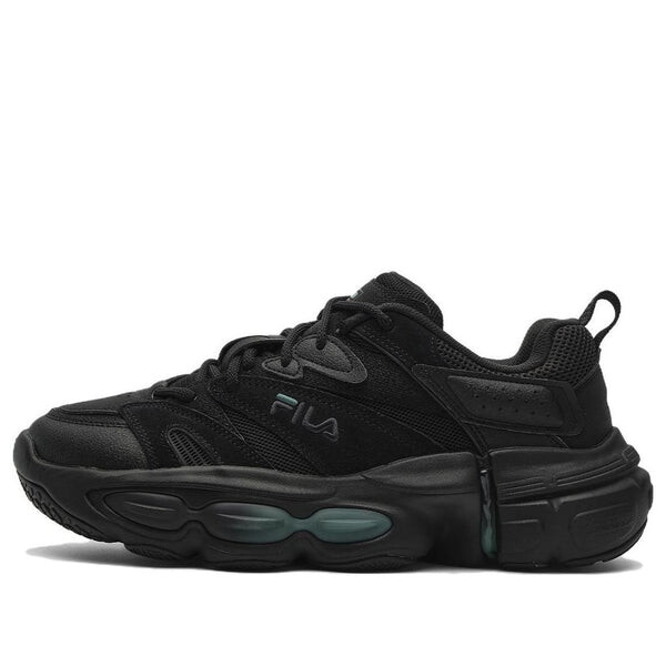 

Кроссовки et retro low shoes 'black' Fila, черный