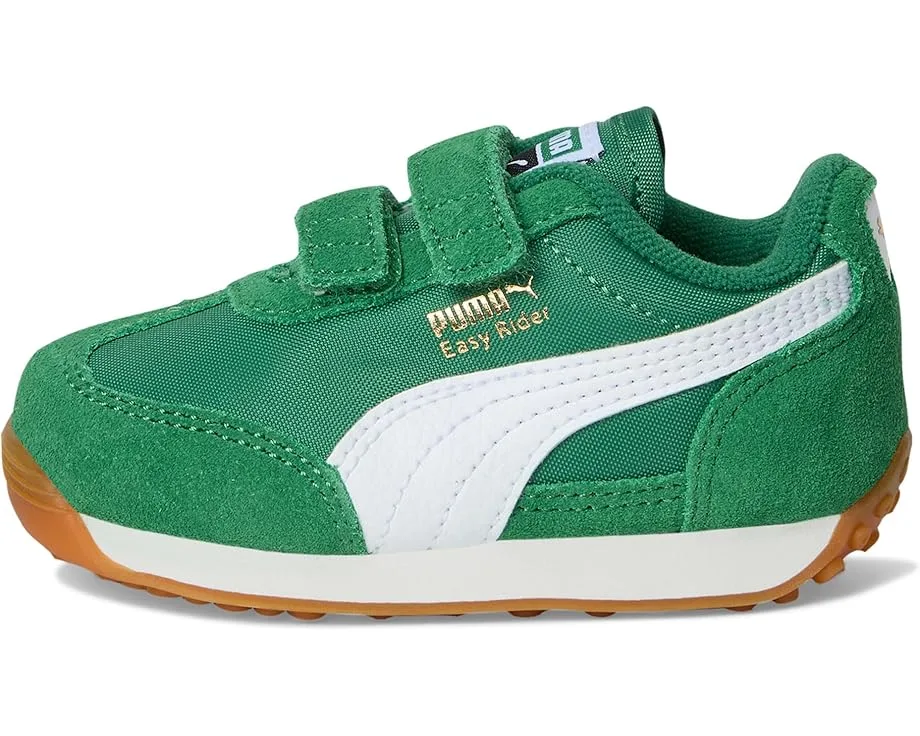 Кроссовки PUMA Kids Easy Rider Hook and Loop Shoes (Toddler), Archive Green/White — фото 4
