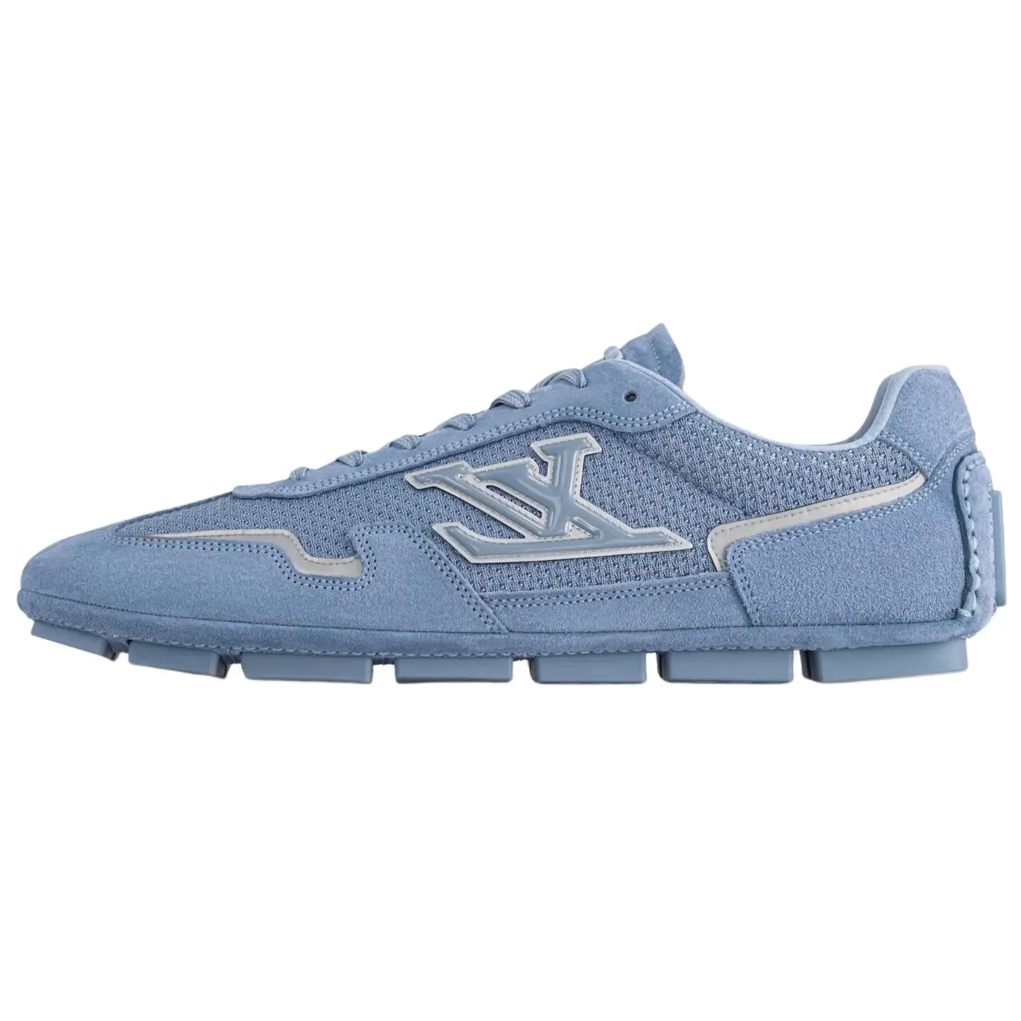 

LOUIS VUITTON Кроссовки Rally Low Top Thin Sole, повседневные мужские, синие