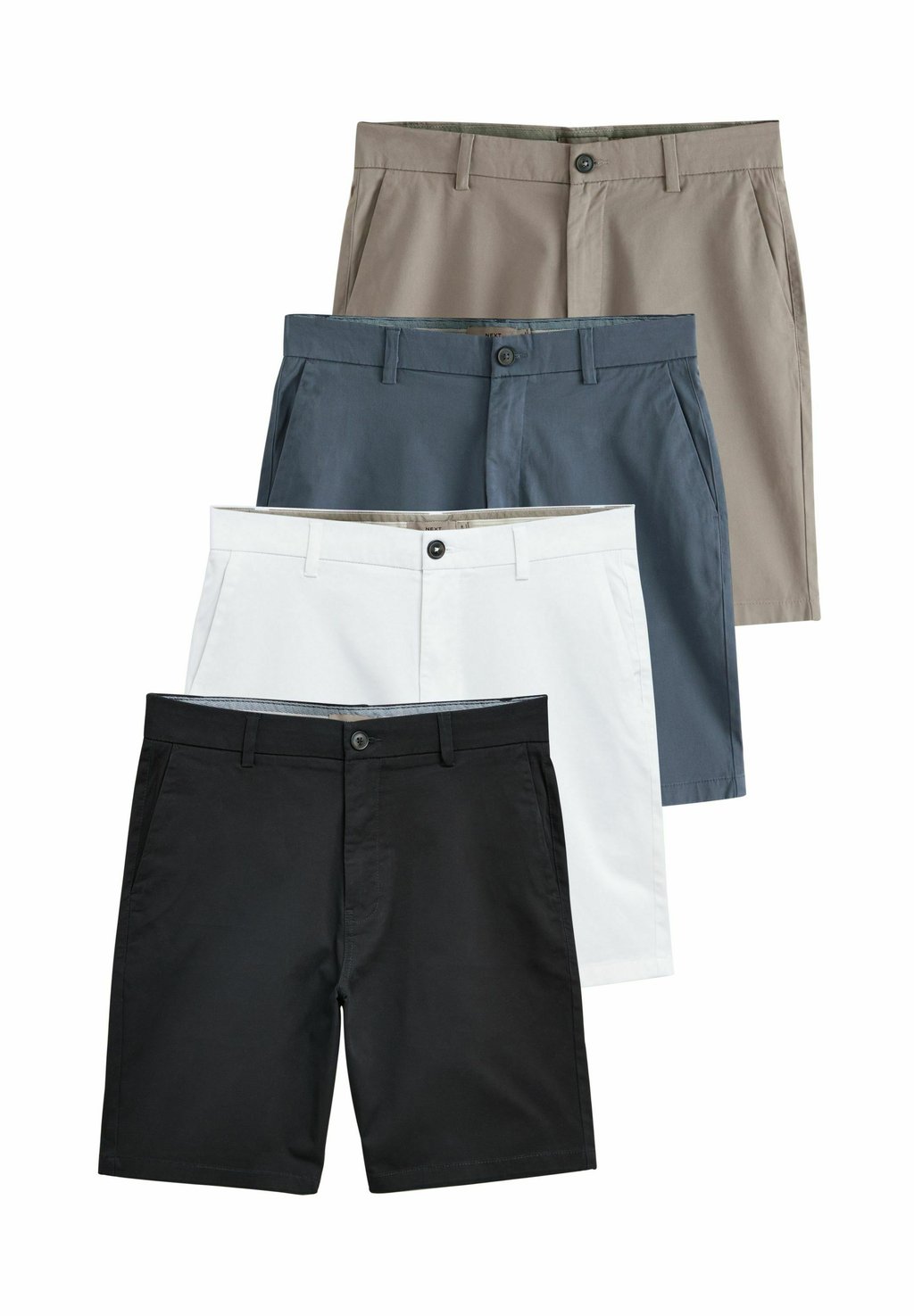 

Шорты 4 PACK SLIM FIT STRETCH CHINO Next, черный