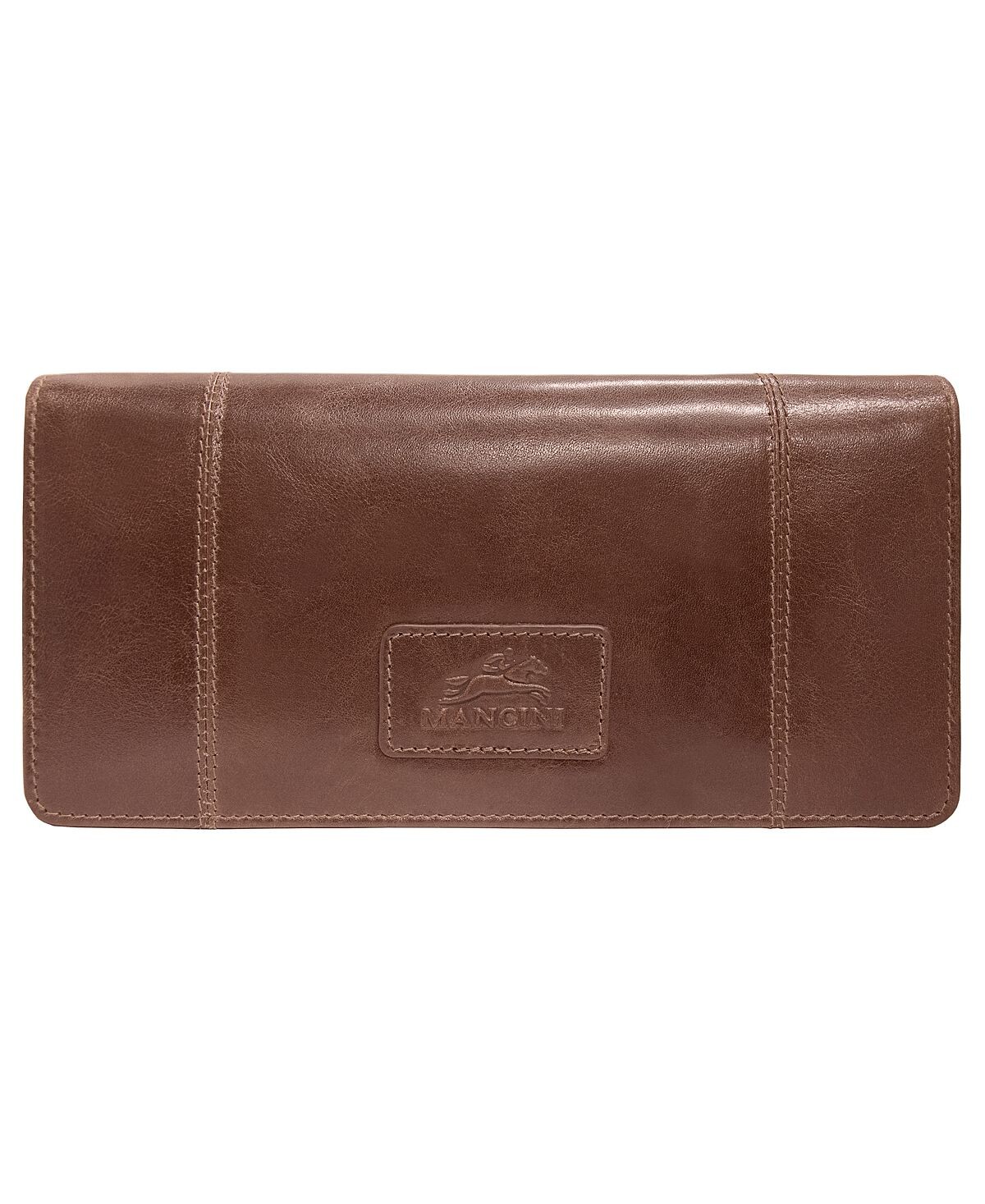 

Женский кошелек тройного сложения Casablanca Collection RFID Secure Mancini, коричневый