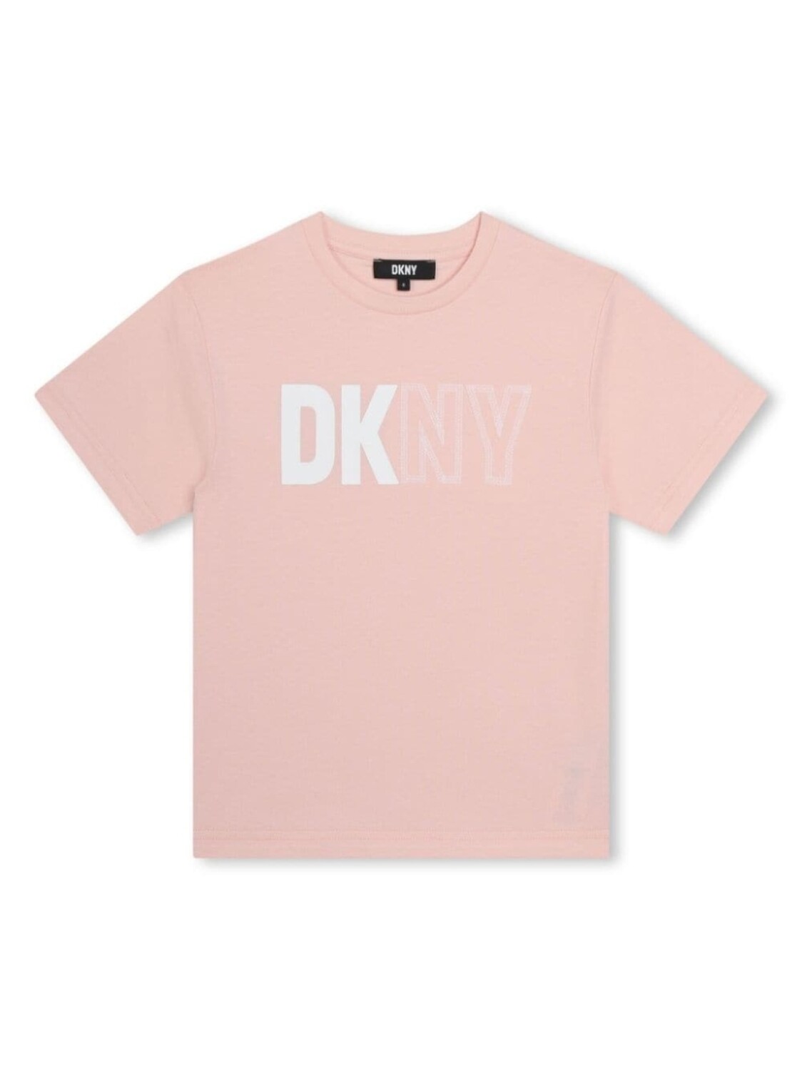 

DKNY футболка с логотипом, розовый