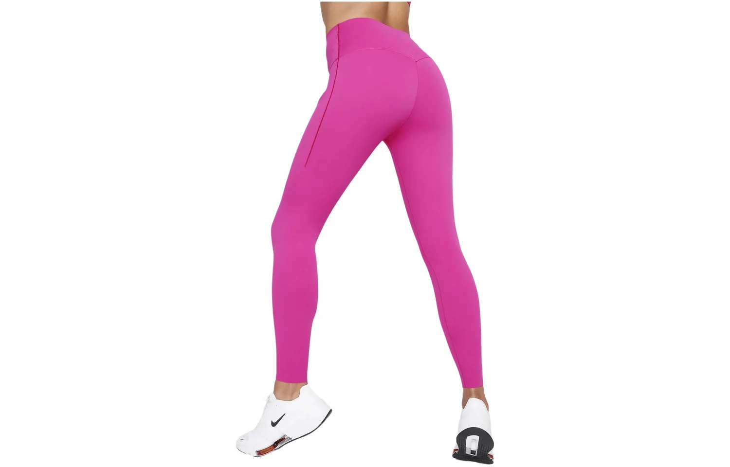 Nike Брюки спортивные Universa женские розово-красные — фото 3
