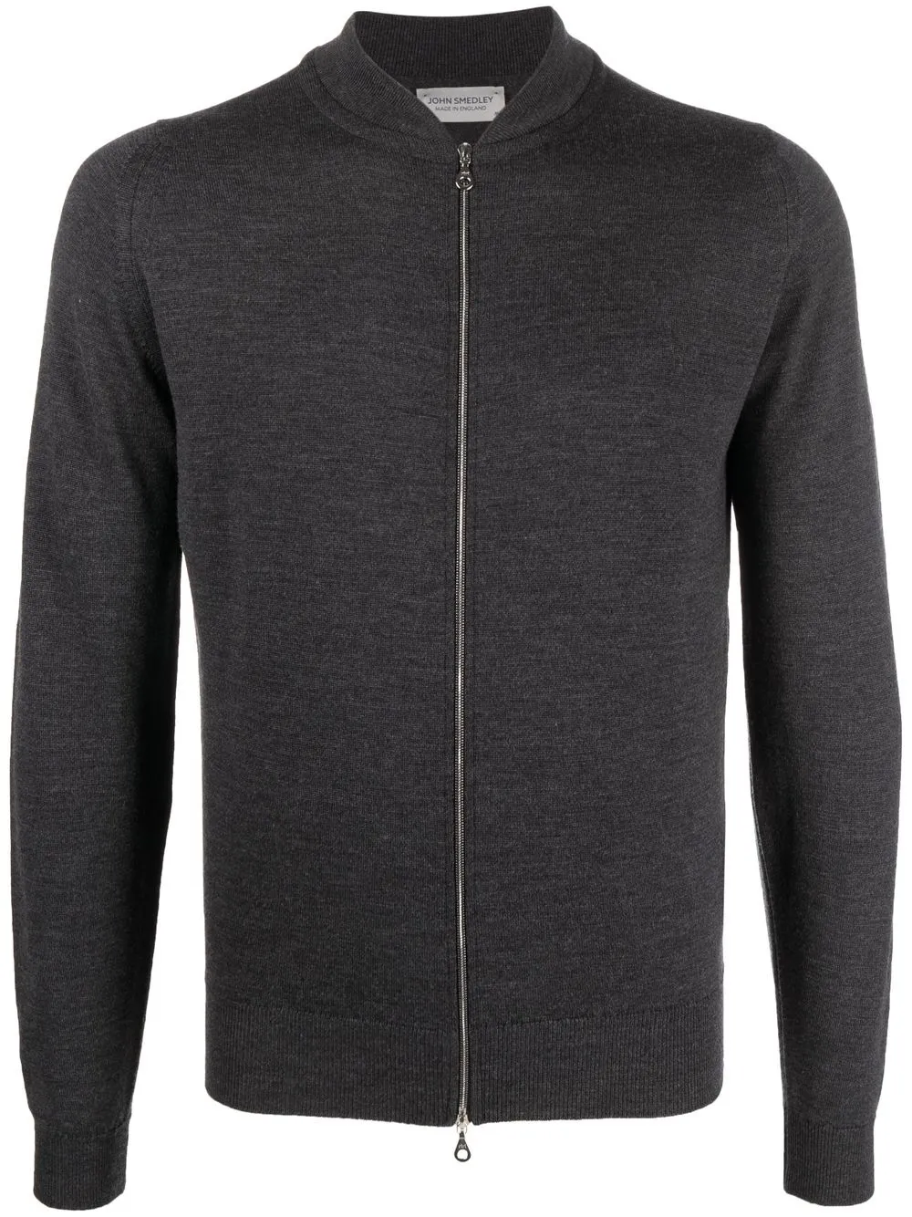 

Кардиган на молнии John Smedley, серый