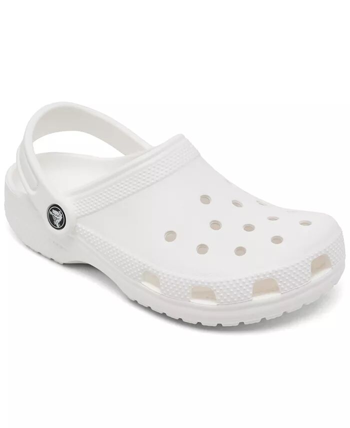 

Классические сандалии-башмаки для девочек от Finish Line Crocs, белый