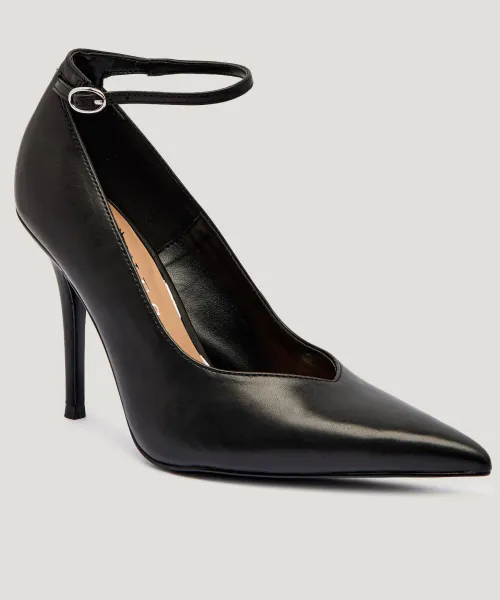 Туфли на шпильке из кожи Napril Guess, черный