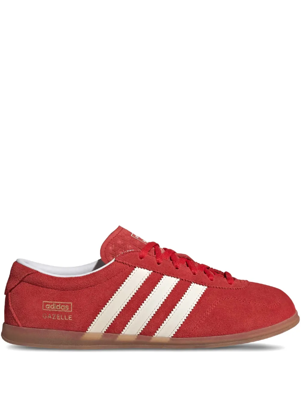 Замшевые кроссовки Gazelle Lo Pro Adidas, красный