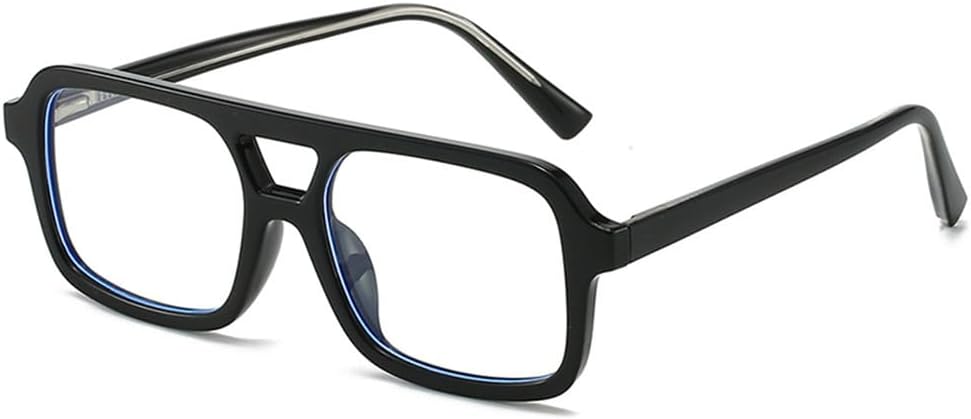 

Солнцезащитные очки Candy Color UV400 с двойной перемычкой в ​​стиле панк для мужчин и женщин, для занятий спортом на открытом воздухе и путешествий UYPTK, Black Clear