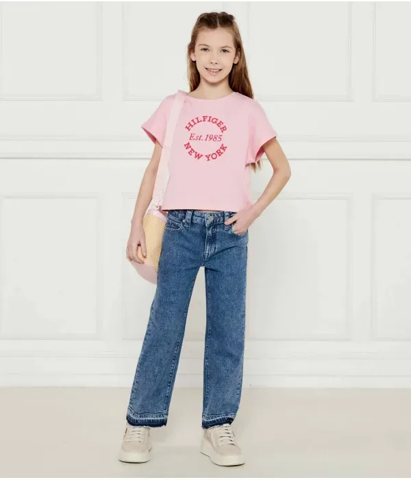 Джинсы flare fit Tommy Hilfiger, синий — фото 2