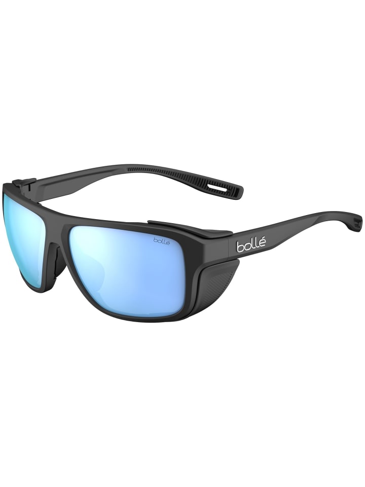 

Bollé Спортивные очки PATHFINDER в матовом черном цвете - небесно-голубые поляризованные