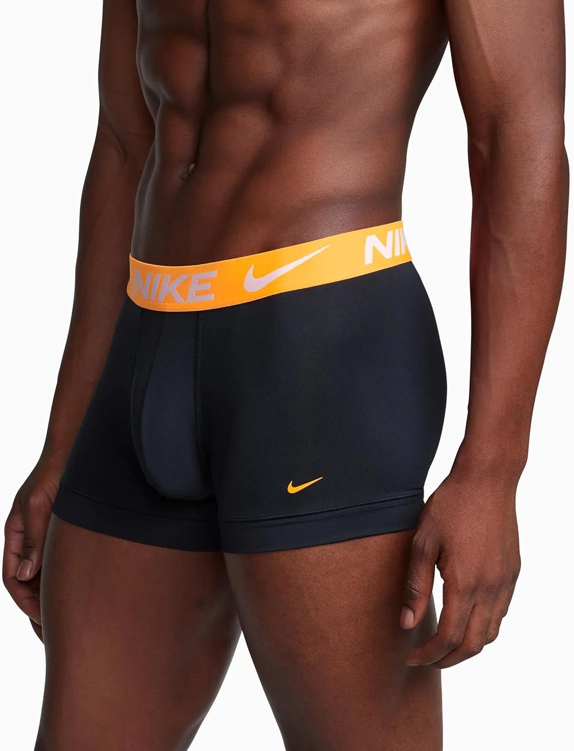 Трусы Nike, Black W/Photo Blue/Cool Grey/Total Orange — фото 3
