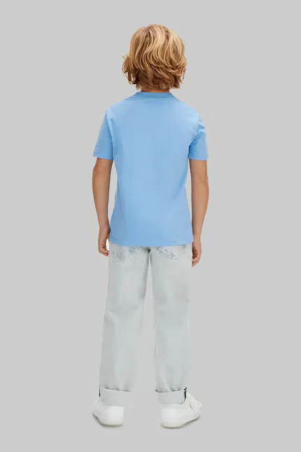 Футболка Calvin Klein Jeans, синий — фото 4