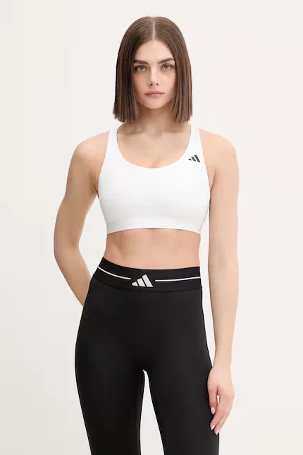 Спортивный бюстгальтер Optime Adidas Performance, белый