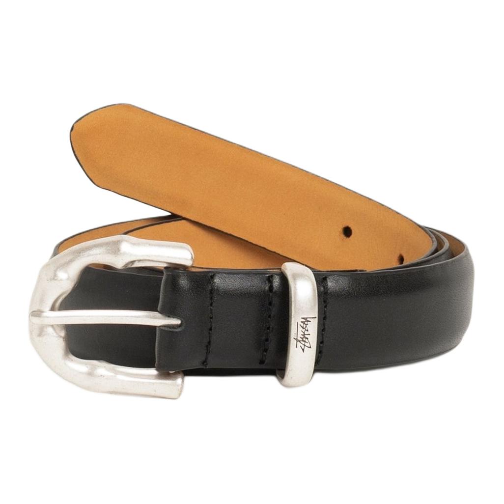 

Stussy Кожаный ремень унисекс, лимонный, с крокодиловым рисунком, желтый/мраморно-серый/ониксово-черный, ширина 2,9 см