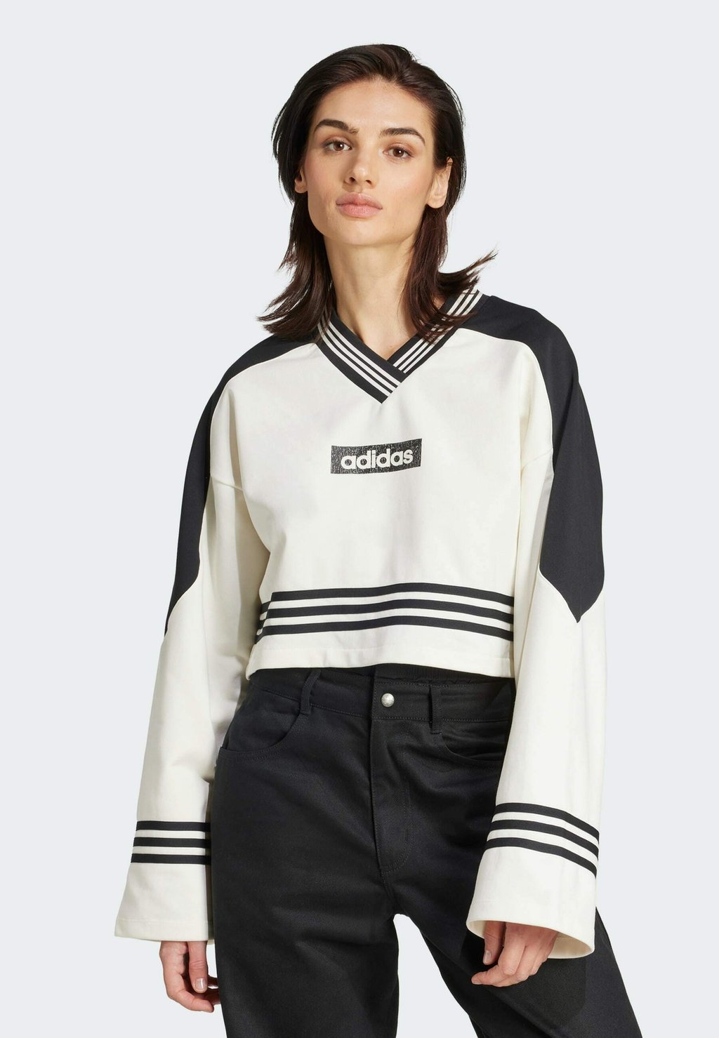 

Толстовка CREW Adidas Originals, белый