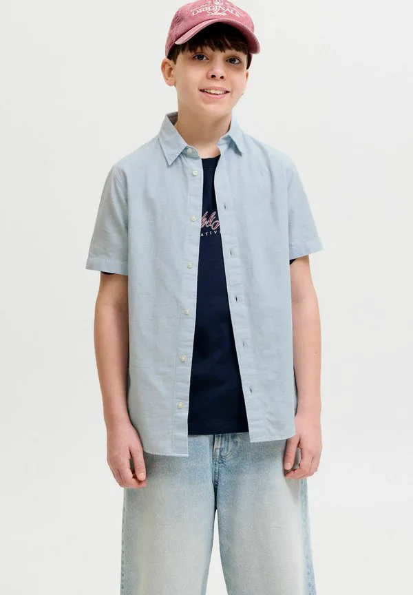 Детская футболка Jack & Jones Junior, Celestial Blue — фото 2