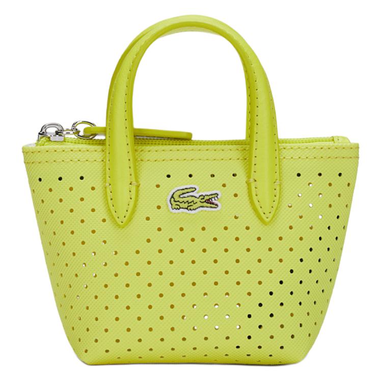 

LACOSTE Женская желтая сумка через плечо маленького размера, Yellow
