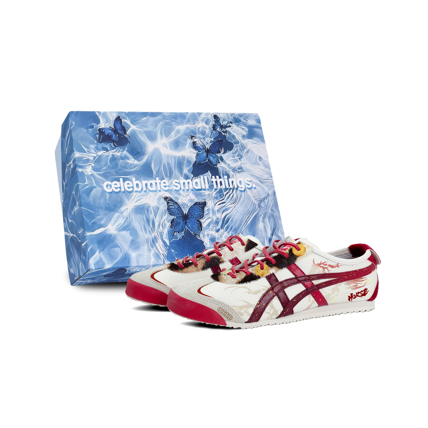 

Onitsuka Tiger Кроссовки MEXICO 66 Support Low top Casual Shoes Unisex белые красные