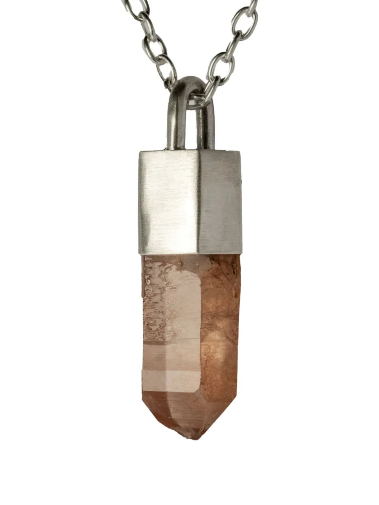 

Ожерелье Parts of Four sterling silver Talisman quartz necklace, серебряный