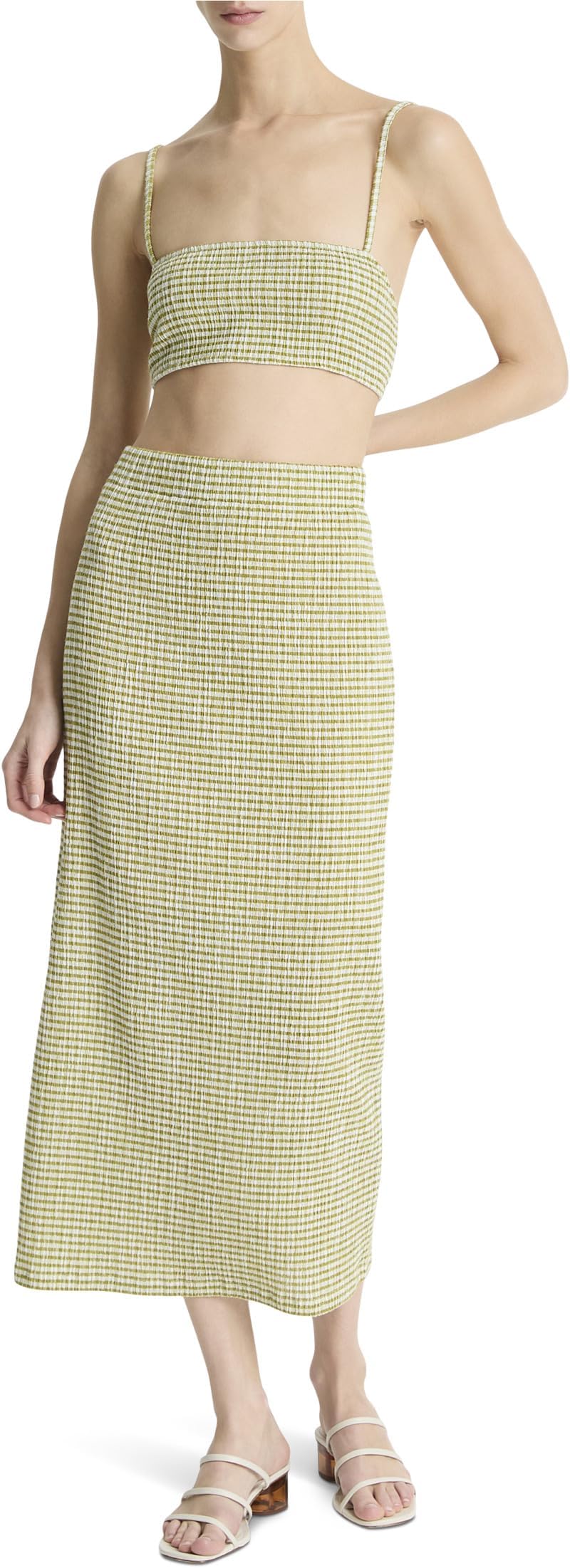 

Платье Vince Midi Skirt, цвет Herbaria Combo