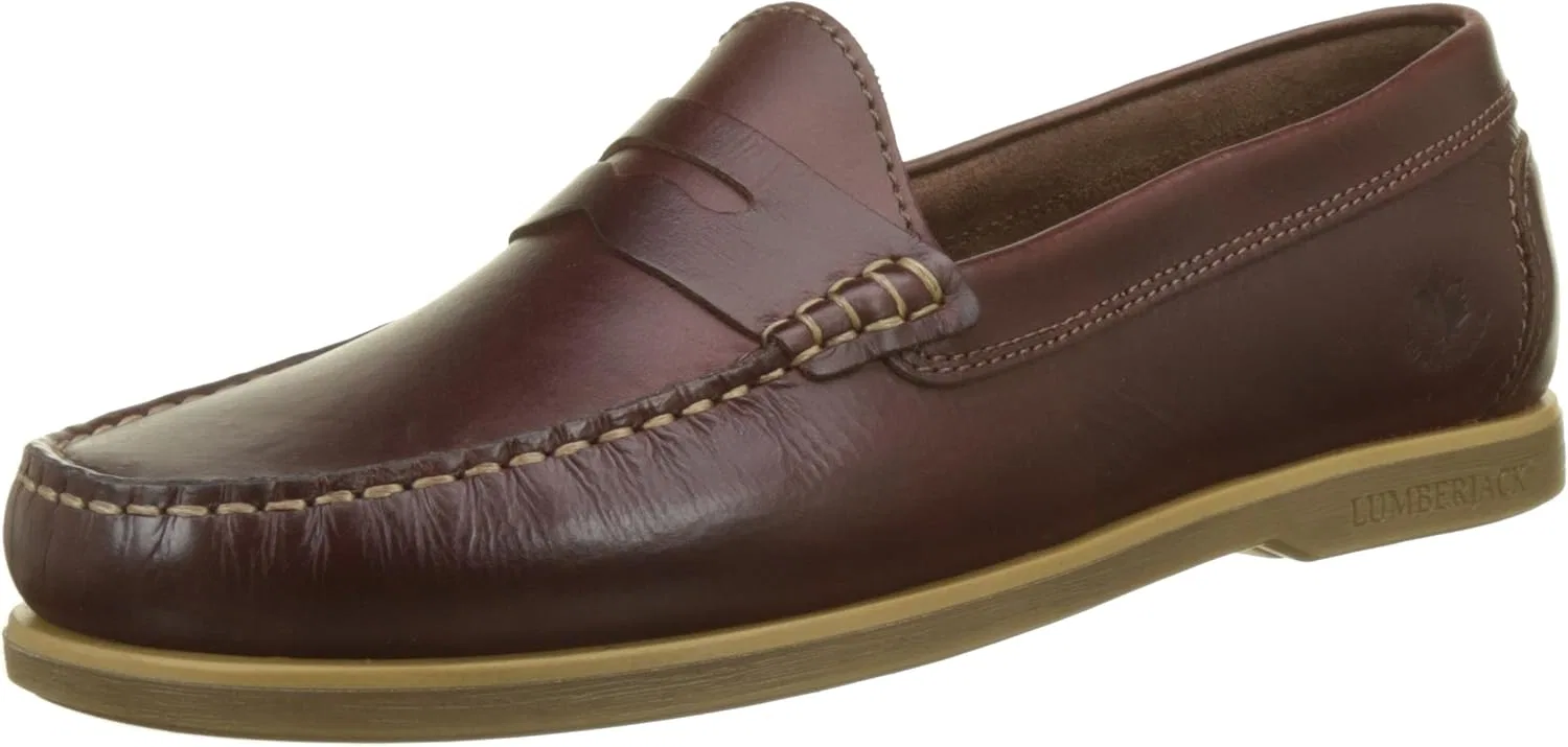 Мужские лодочные туфли "Навигатор" от Lumberjack, Braun Brunello Tan M0199
