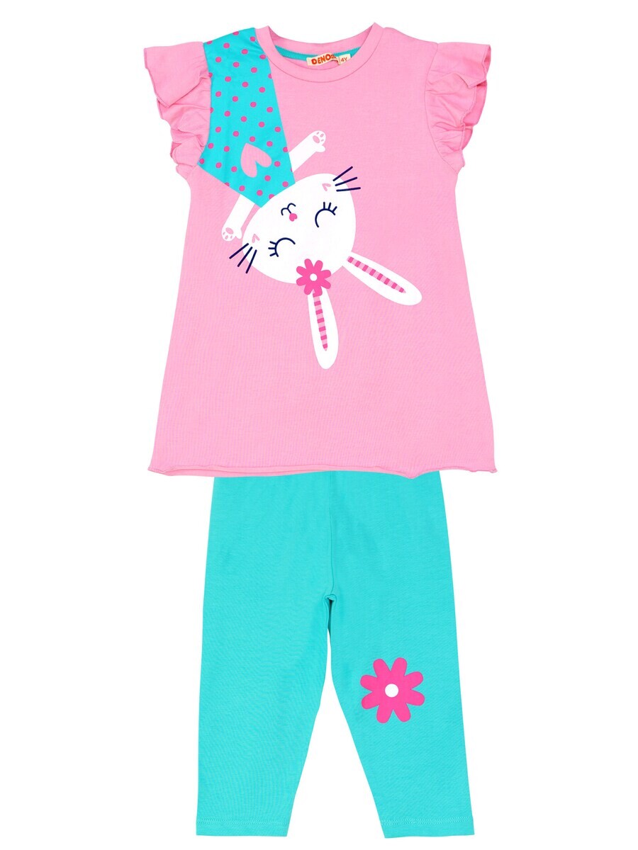 

Спортивный костюм Denokids Tracksuit BUNNY, розовый