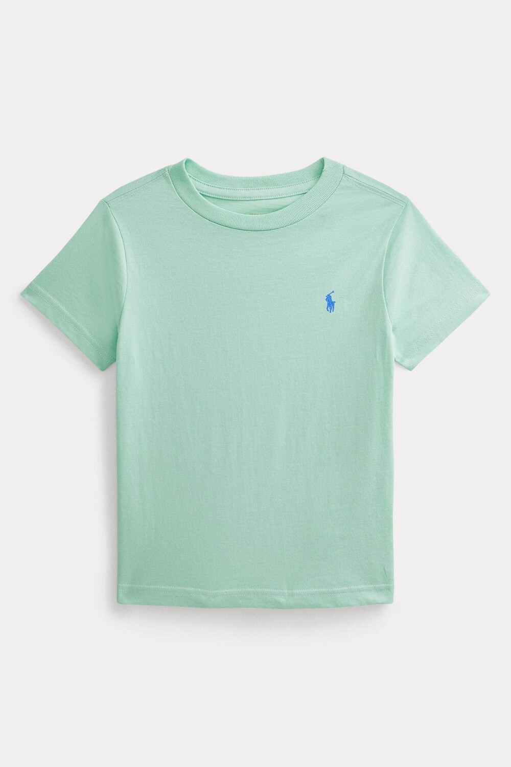 

Футболка для мальчика с круглым вырезом из хлопкового трикотажа Polo Ralph Lauren, зеленый