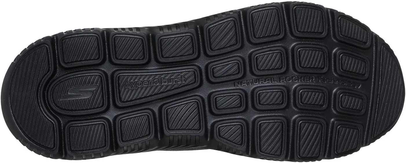 Мужские кроссовки Skechers Go Walk Max Cushioning Hyper Burst Zoltar, черный — фото 2