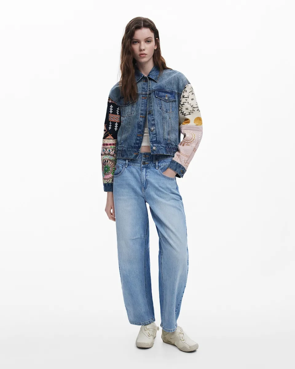 

Женская куртка Tucker мандалы Desigual, синий