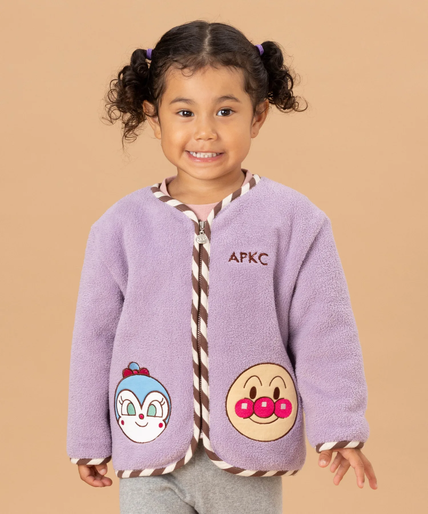 Куртка-удав APKC/(K) Anpanman Kids Collection, Lavender