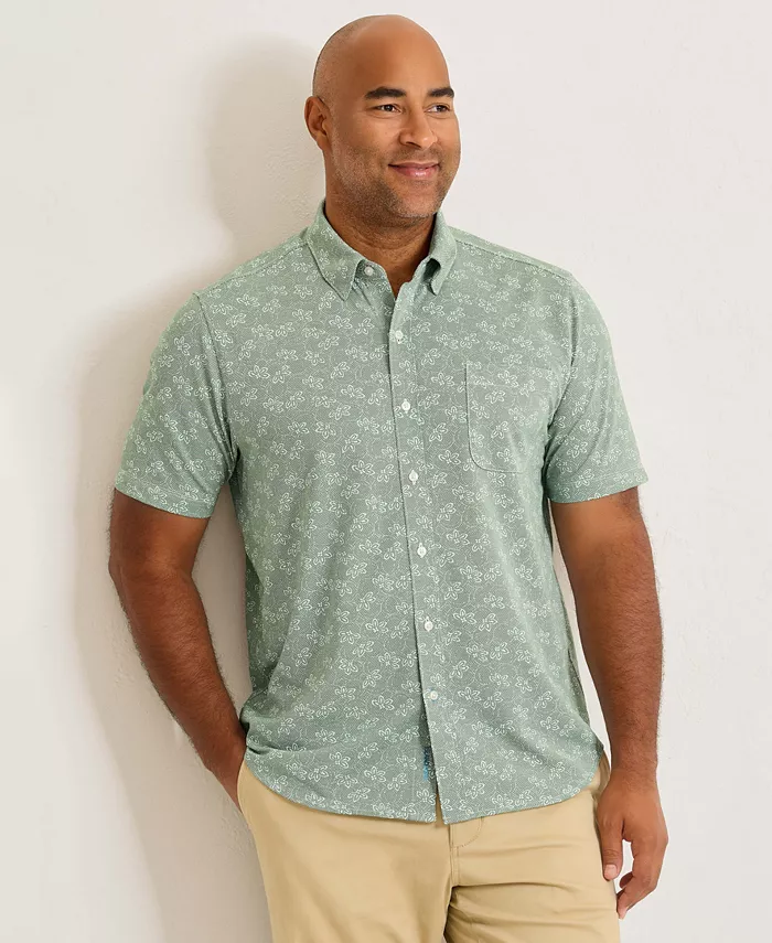 

Мужская рубашка San Lucio Lotus с коротким рукавом Tommy Bahama, зеленый