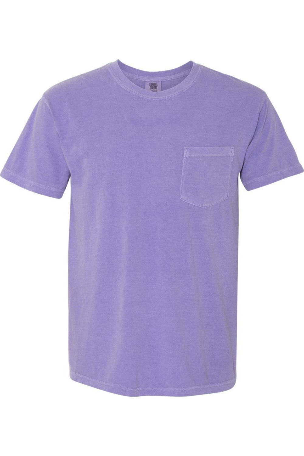 

Футболка Comfort Colors Garment-Dyed Heavyweight Pocket, фиолетовый