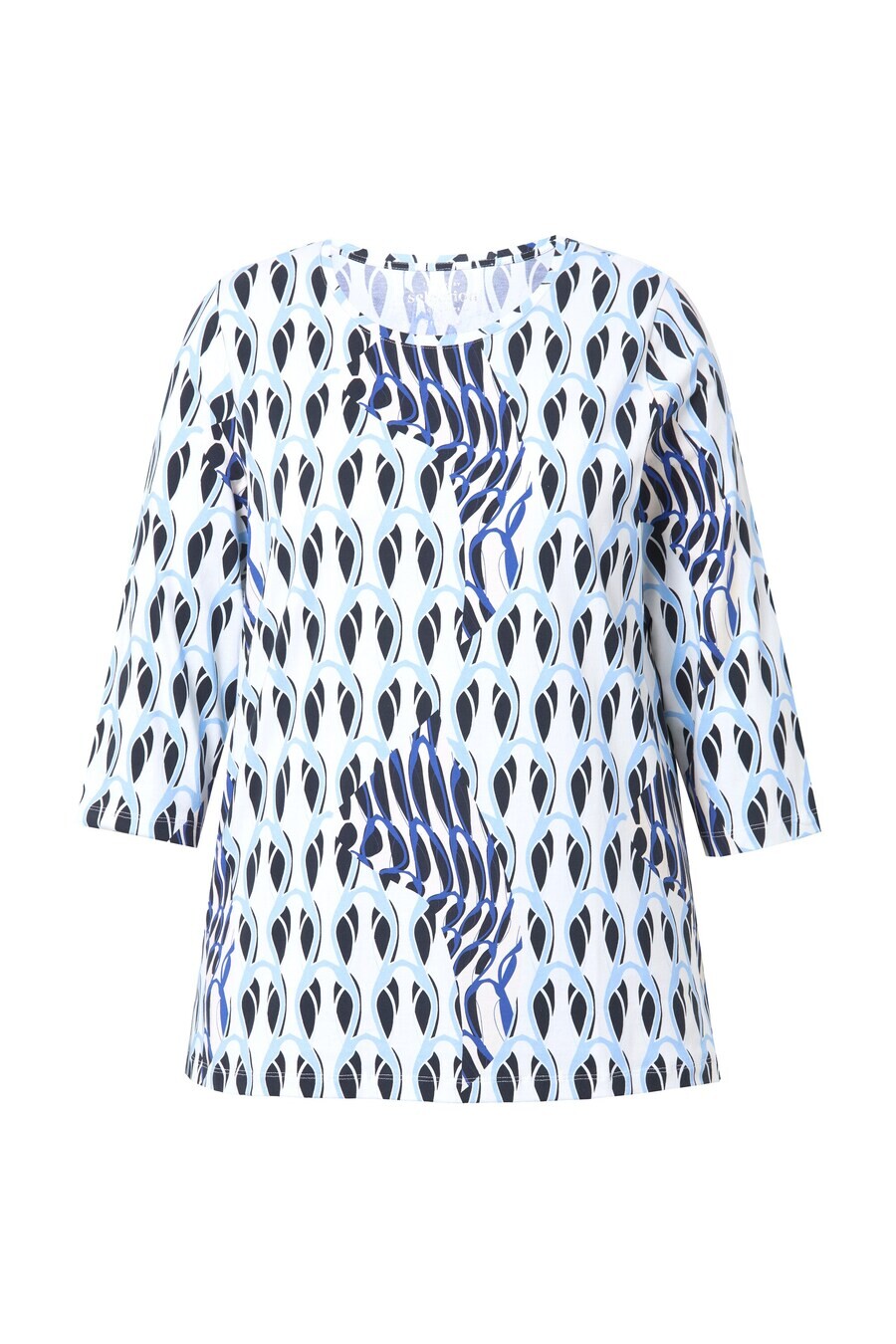 

Топ Ulla Popken Shirt, светло-синий