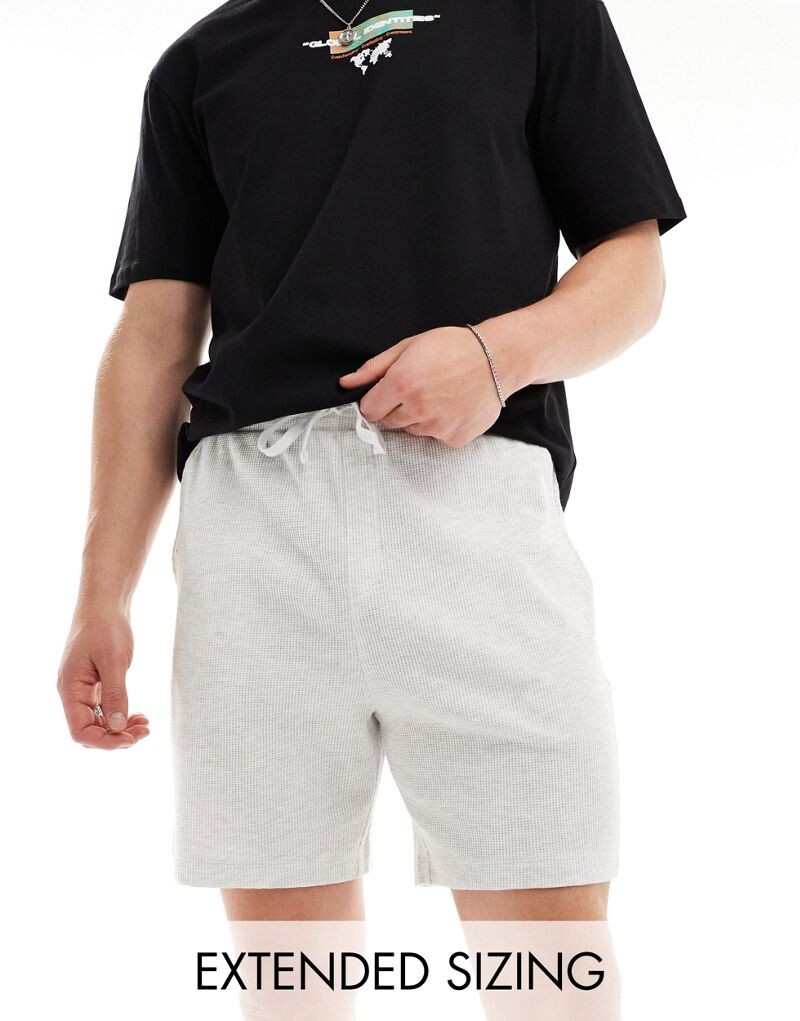 Белые узкие шорты ASOS DESIGN